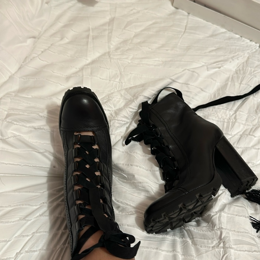Black Schutz Boots